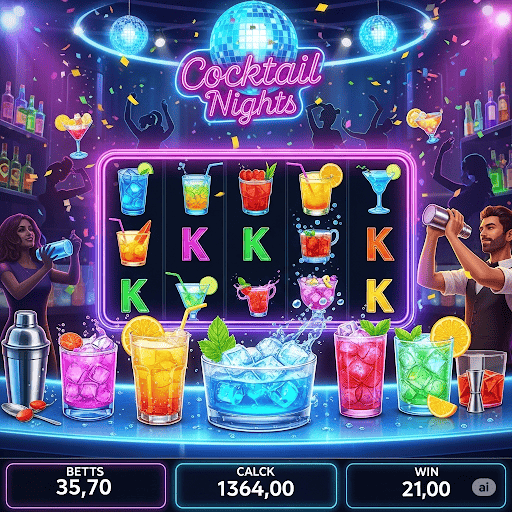 Cocktail Nights: Malam yang Sempurna untuk Berpesta dan Menang Besar