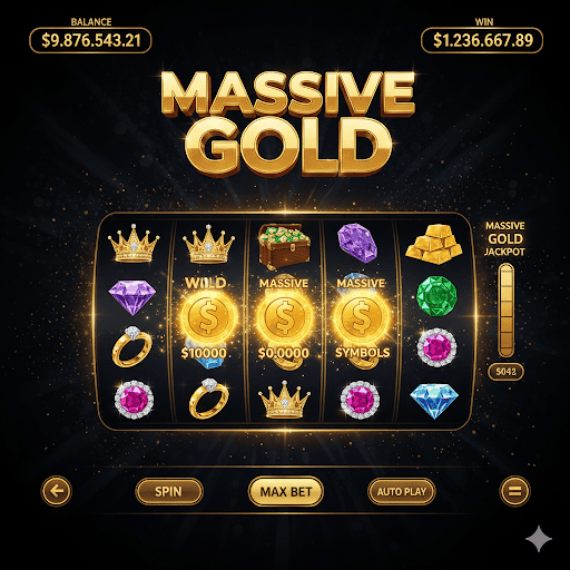 Massive Gold: Sensasi Kemewahan dalam Genggaman Anda